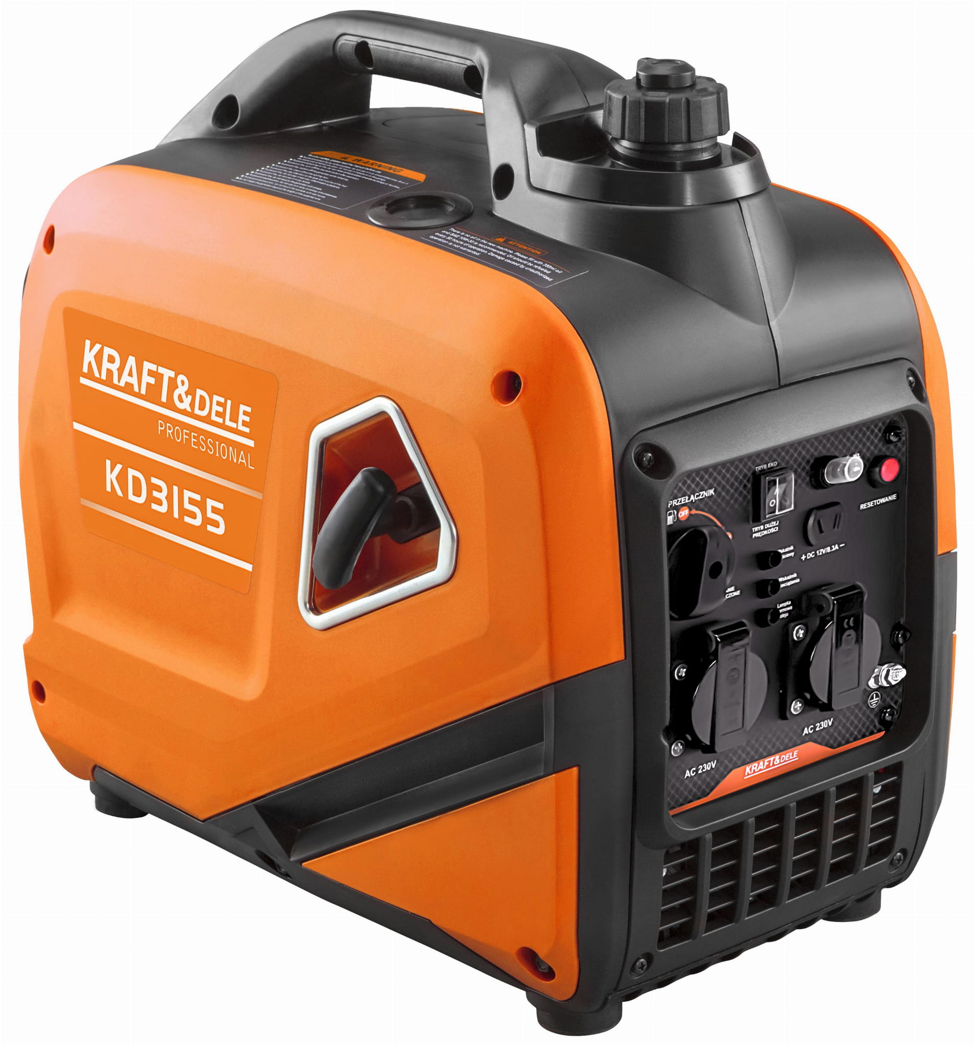KRAFT&DELE Invertorový generátor 2,6 kW KD3155