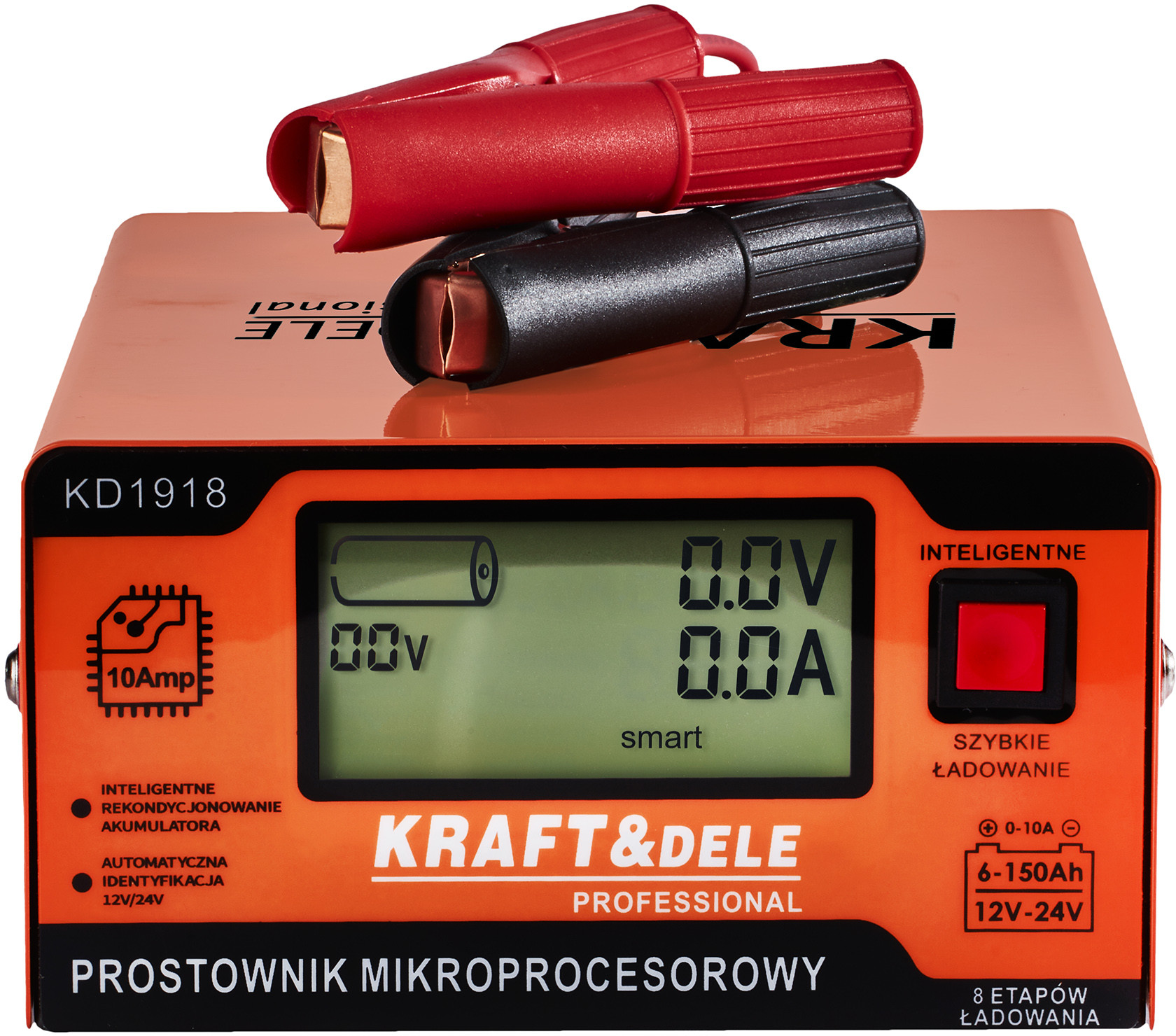 Mikroprocesorový nabíječ 10 A, 12/24 V KD1918
