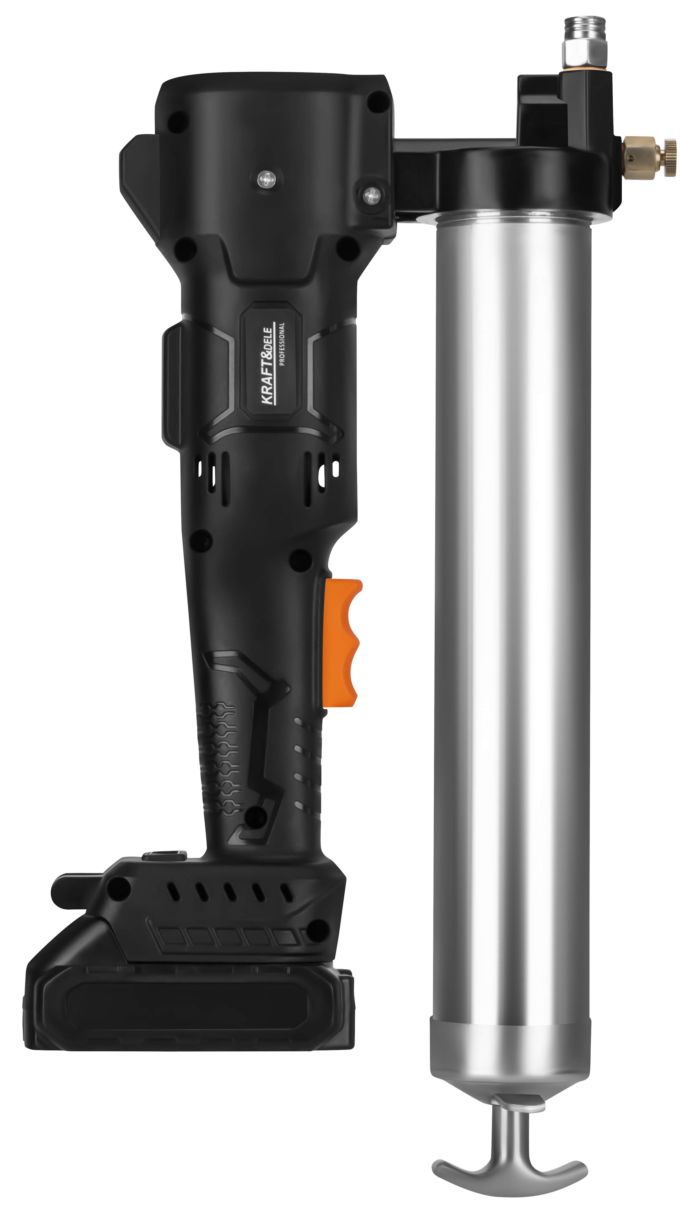 Akumulátorová mazací pistole 21 V x 2 × 3 Ah + kufřík KD3592