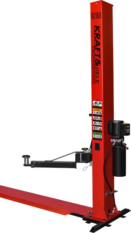 Dvousloupový zvedák 4t POLOAUTOMAT 230 V, hydraulický 2,2 kW KD5816_3K