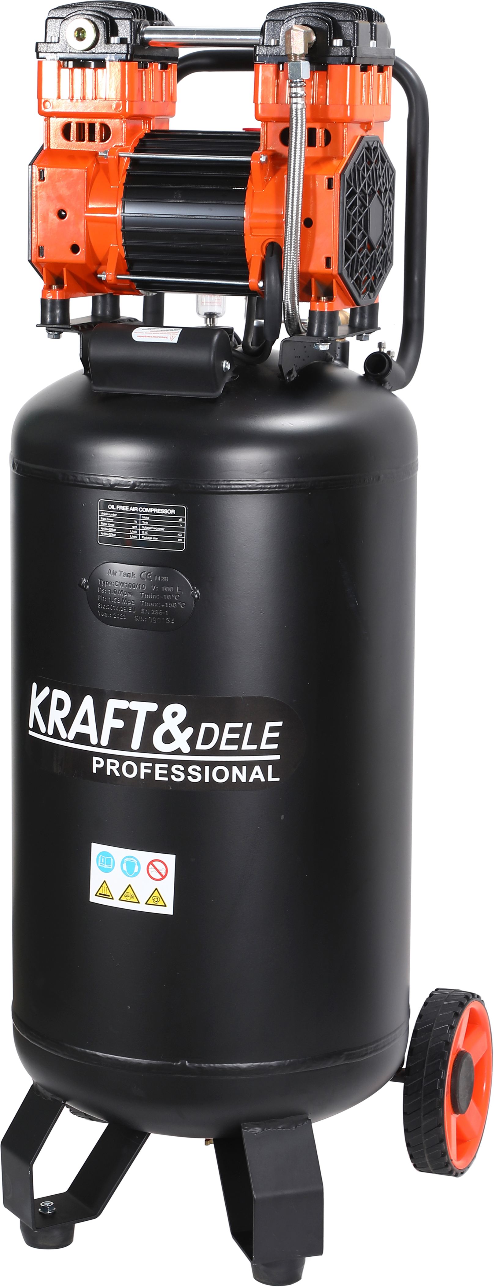 Bezolejový kompresor 100 l, 3000 W KD1389