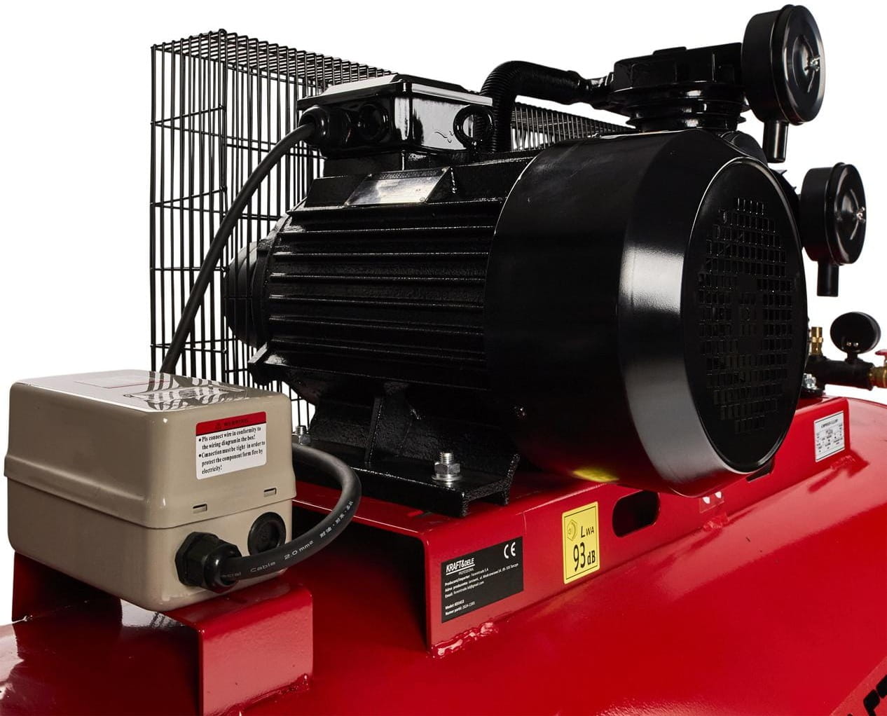 KRAFT&DELE KD1413 Olejový kompresor 500 l / 3 písty / 400V, 10,8kW