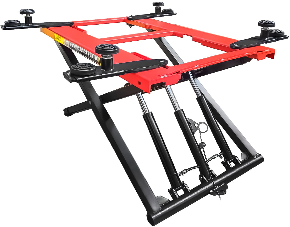 Nůžkový zvedák mobilní 2,8 t, 230 V KD5824_2K