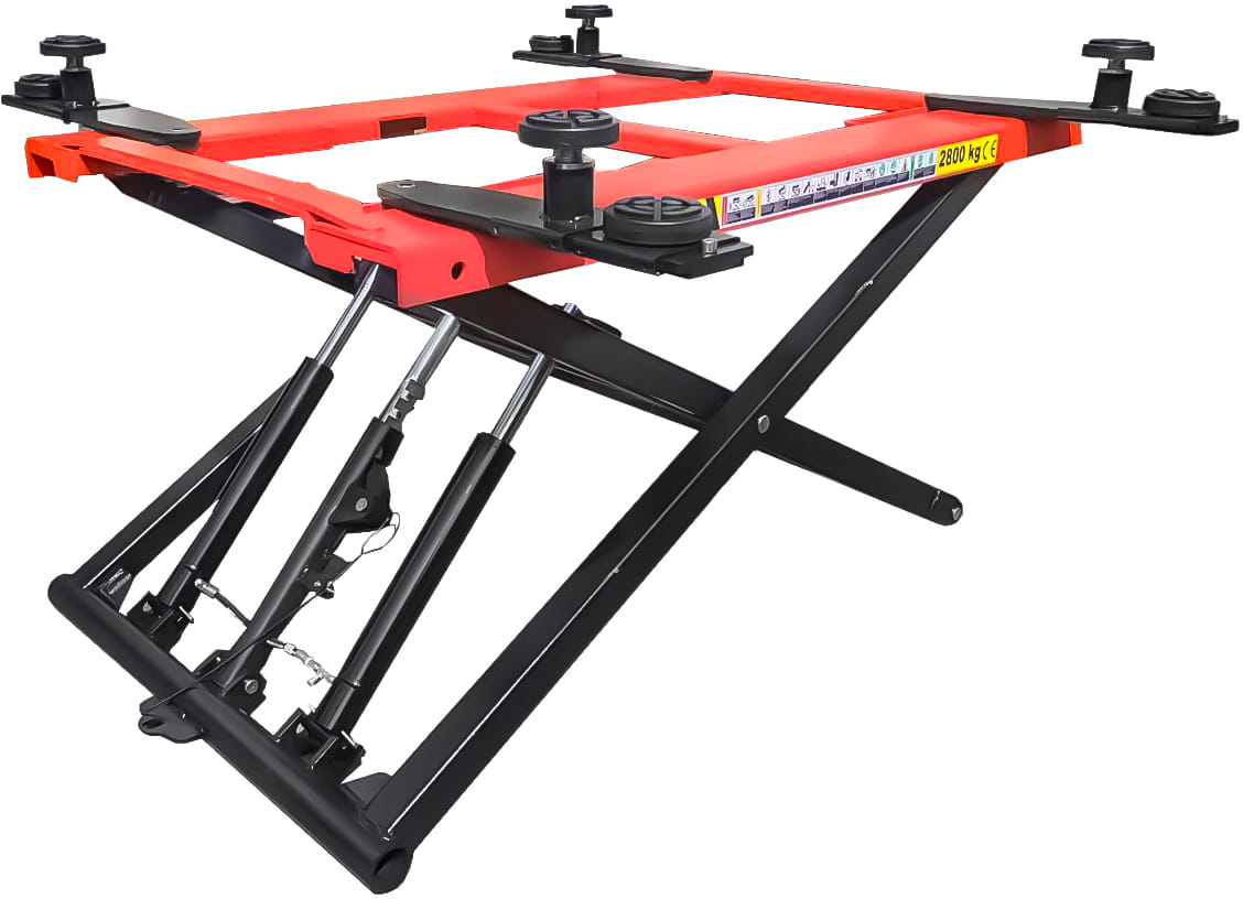 Nůžkový zvedák mobilní 2,8 t, 230 V KD5824_2K