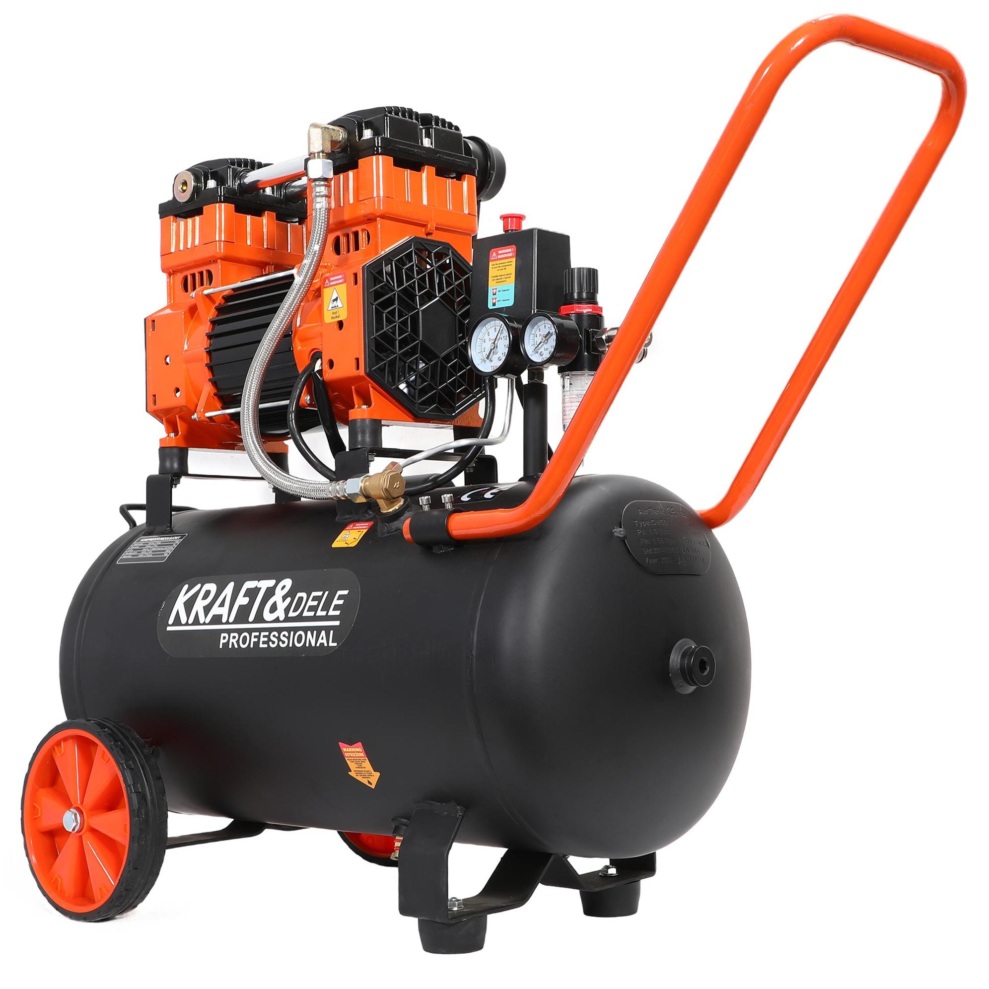 Bezolejový kompresor 2200 W, 50 l KD1393