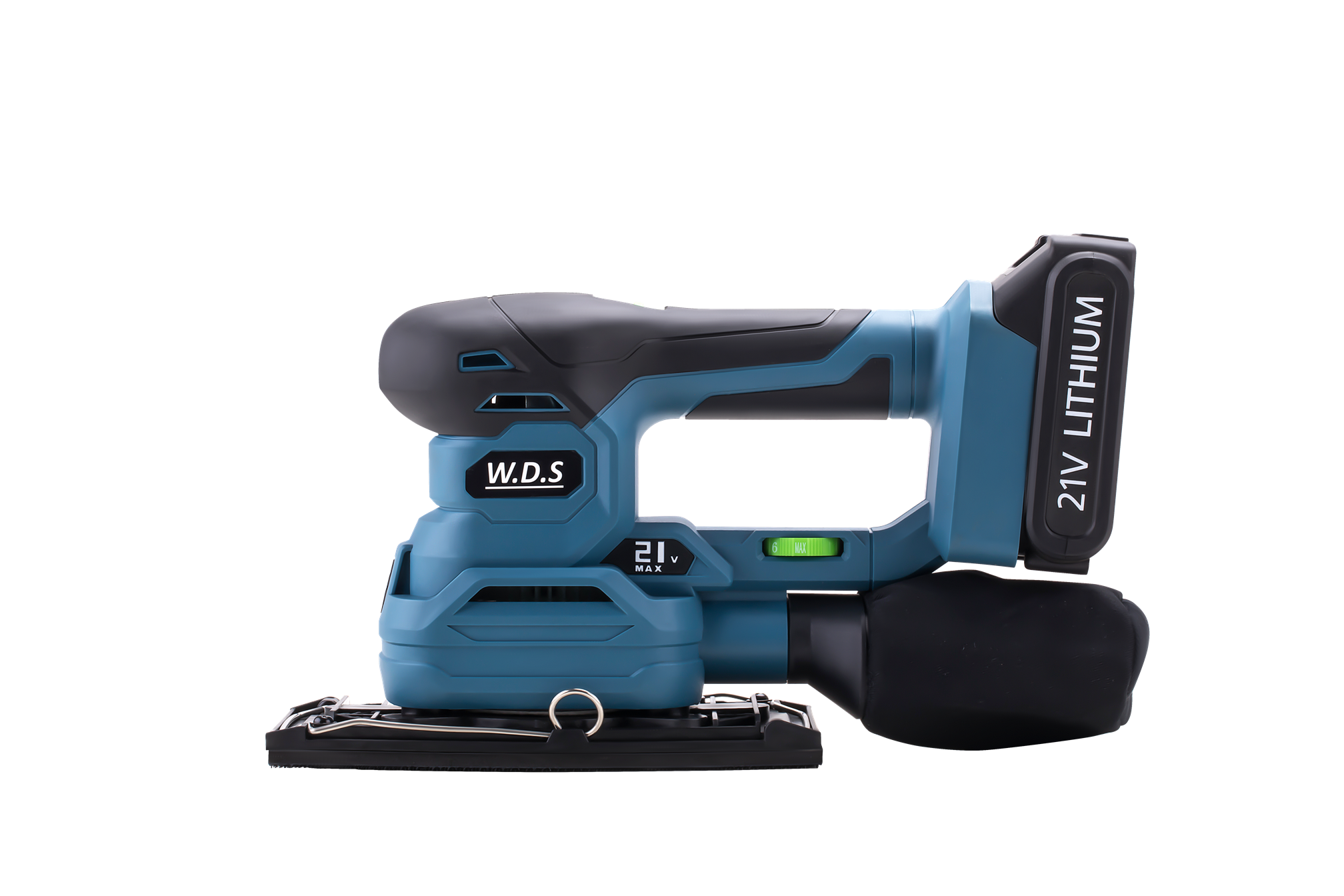 Excentrická bruska 21 V, 3,0 Ah, 3 V, 1,21 V WDS2526