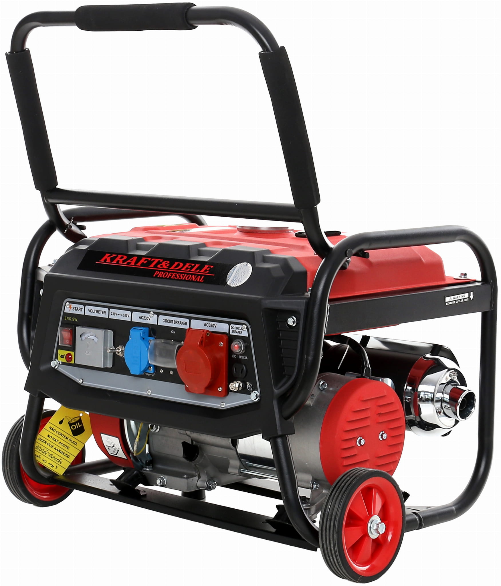 Generátor 3000 W, 12/230/380 V KD139