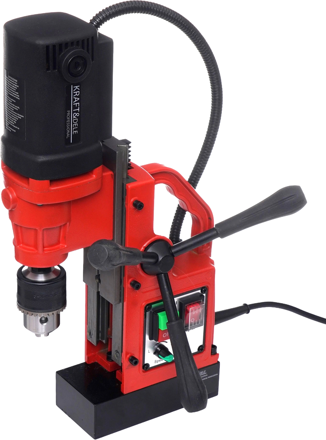 Magnetická vrtačka 1800 W, 1300 N, 16 mm KD1382