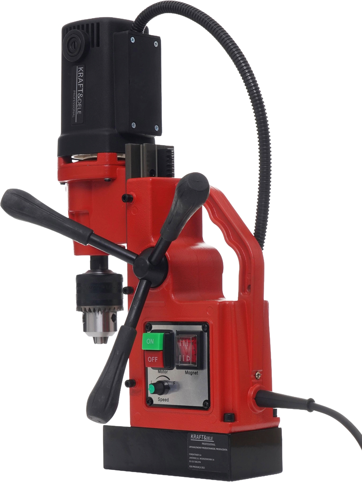 Magnetická vrtačka 1800 W, 1300 N, 16 mm KD1382
