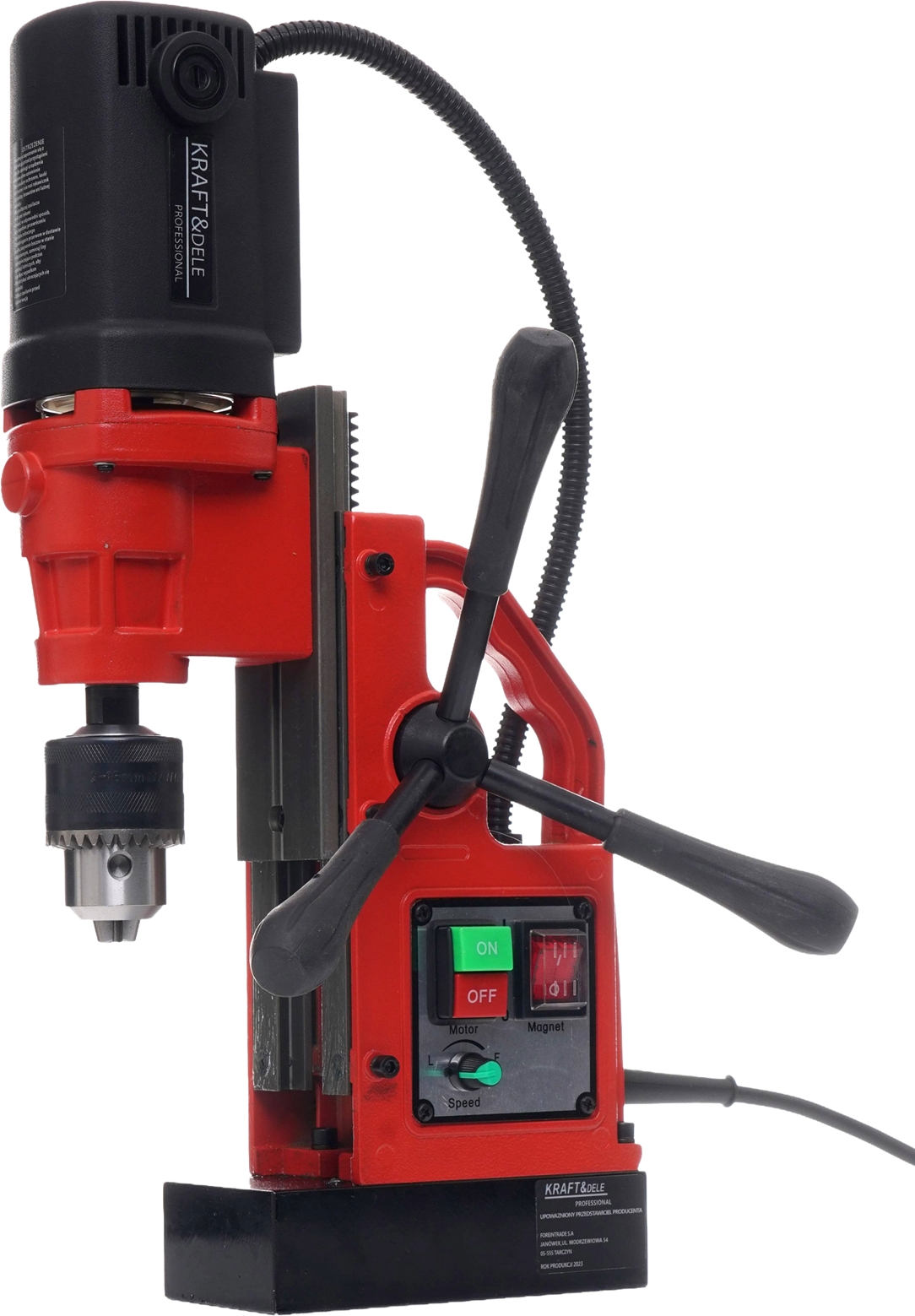 KRAFT&DELE Magnetická vrtačka 1800 W, 1300 N, 16 mm KD1382