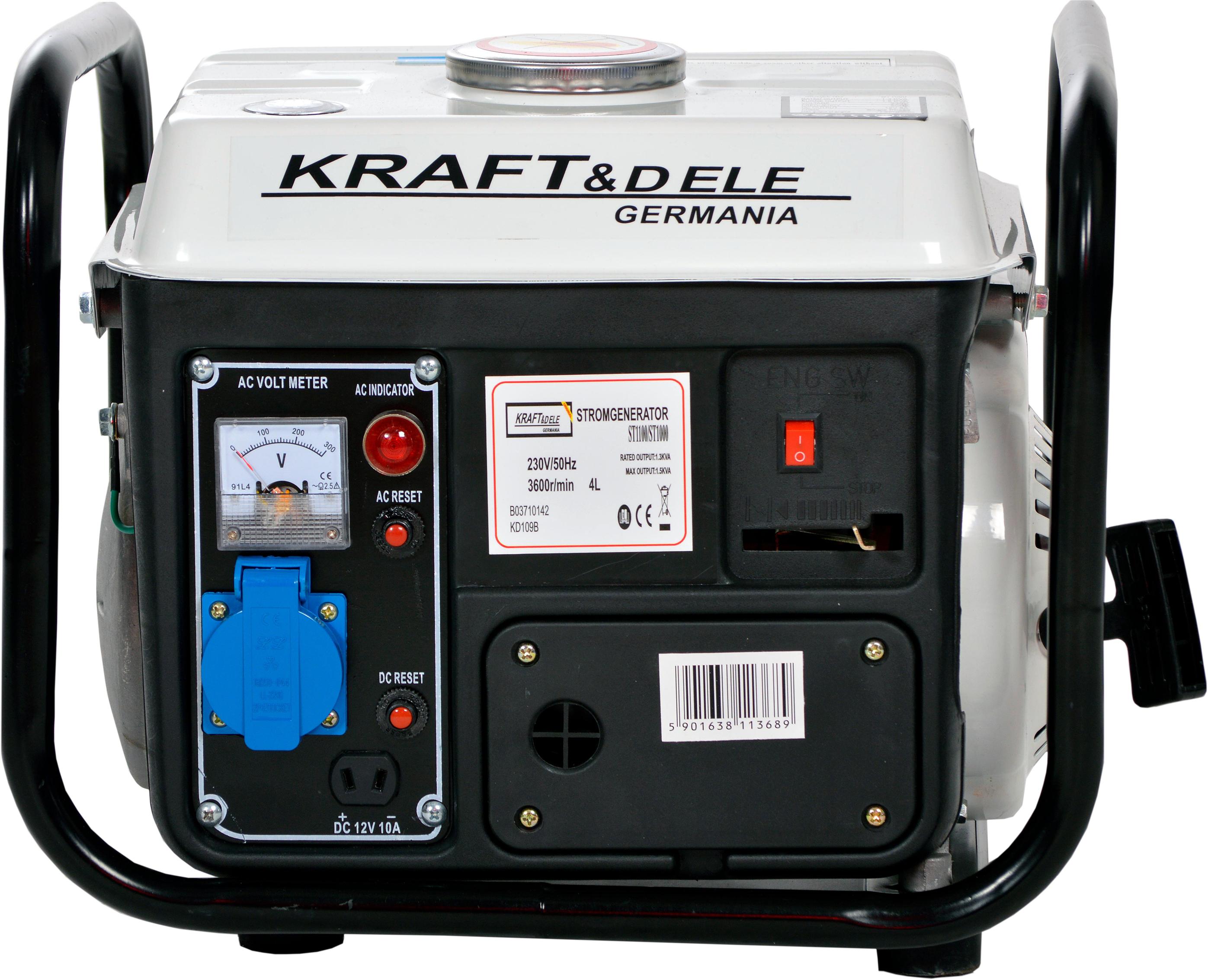 Generátor 1200 W, 12/230 V KD109B