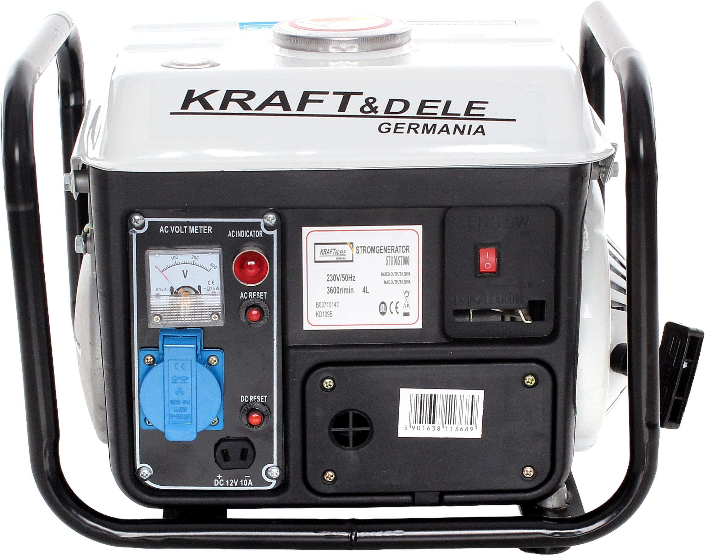Generátor 1200 W, 12/230 V KD109B