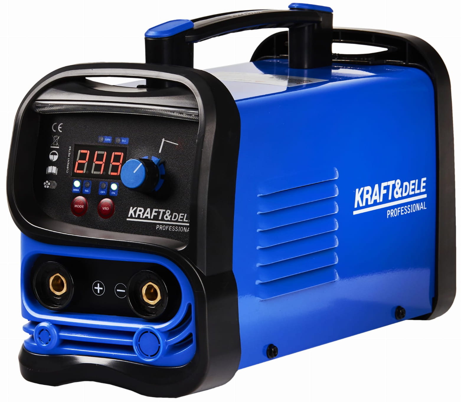 KRAFT&DELE Svářečka IGBT MMA/LIFT TIG 350 A KD1880