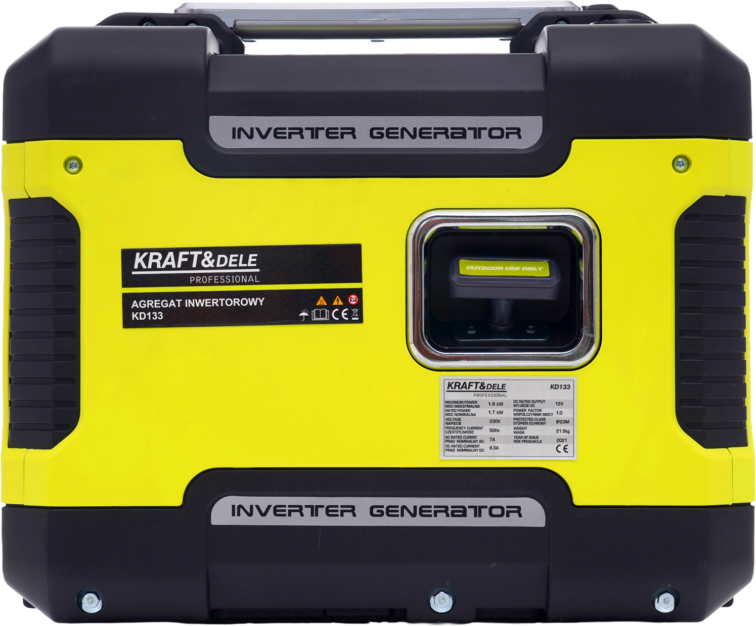 Invertorový generátor 2,5 kW KD133