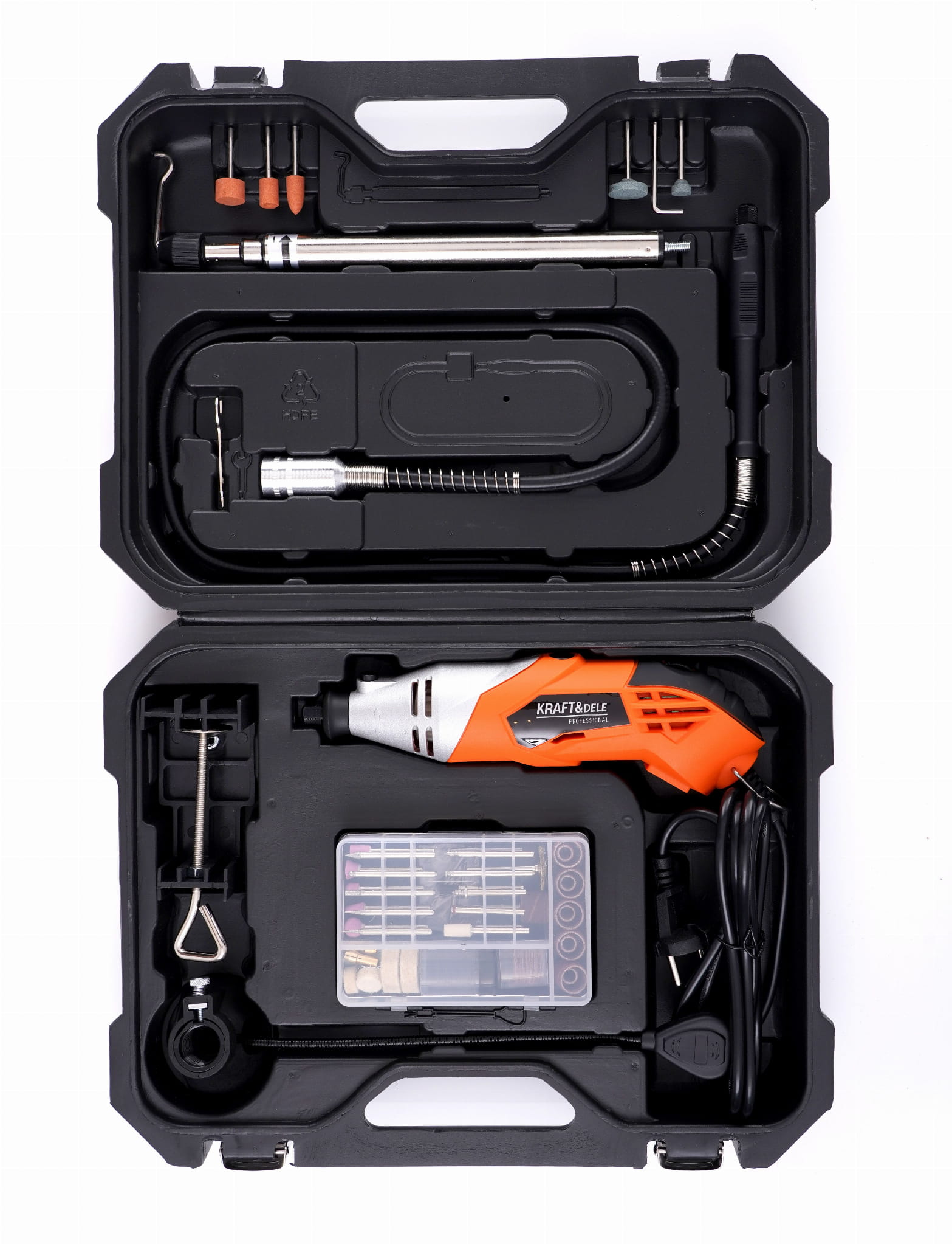 Mini bruska 270 W + příslušenství (126 ks) KD10752