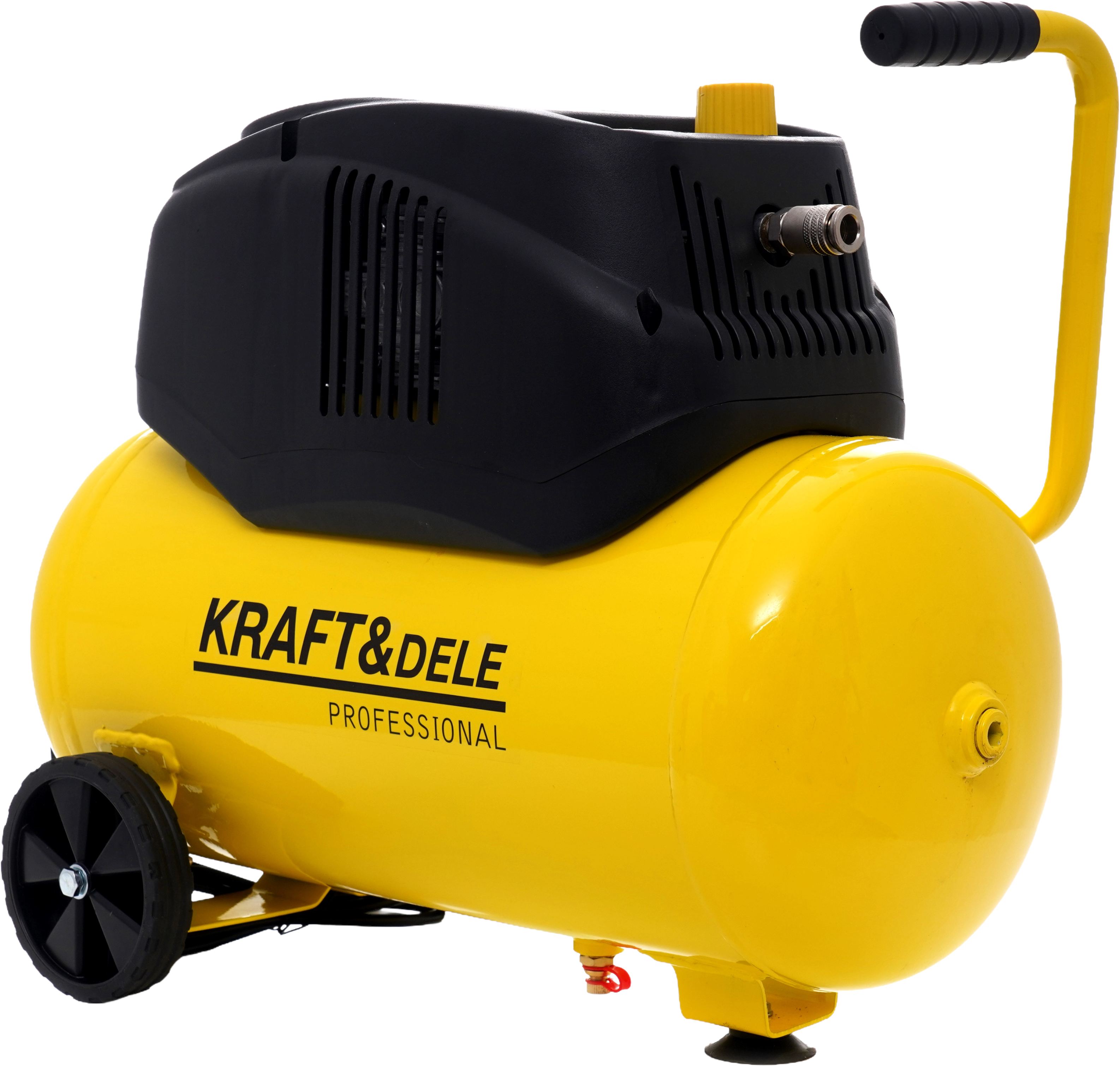 KRAFT&DELE Bezolejový kompresor 24 l, 8 bar KD1416