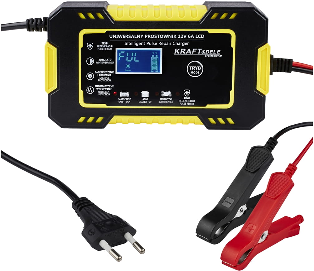 KRAFT&DELE Nabíječka 12 V, 6 A KD1290
