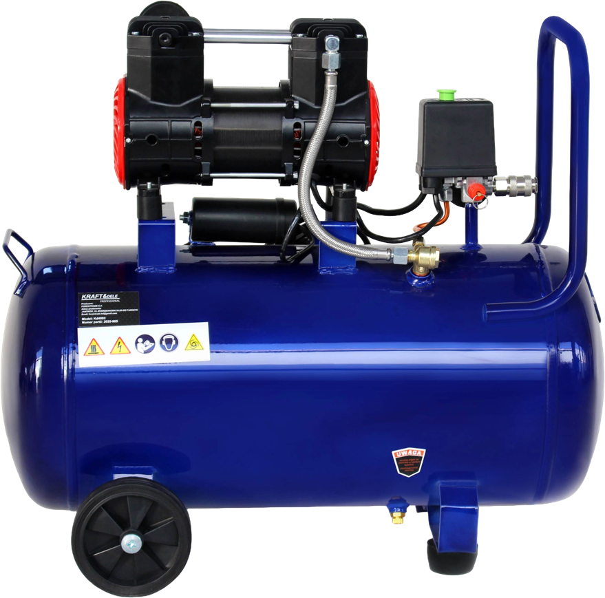 Bezolejový kompresor 50 l, 1500 W, 290 l/min KD4092
