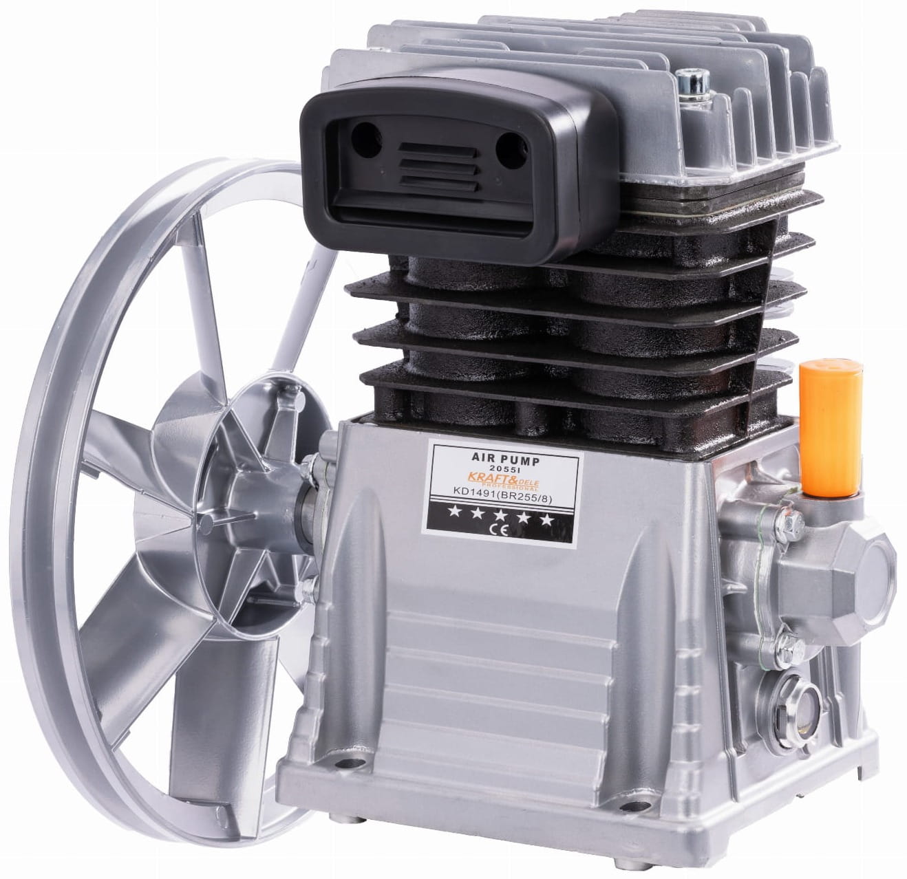 Vzduchový kompresor 1,5 kW/2 HP, 2 písty KD1491