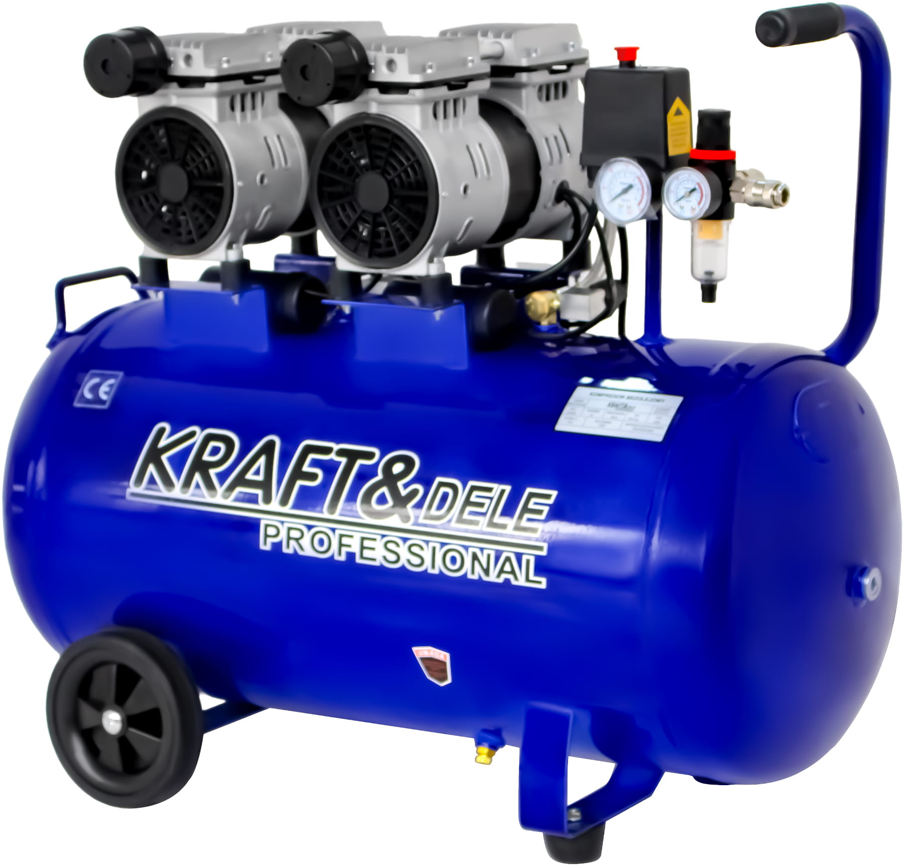 Bezolejový kompresor 100 l, 3000 W, 582 l/min KD4053