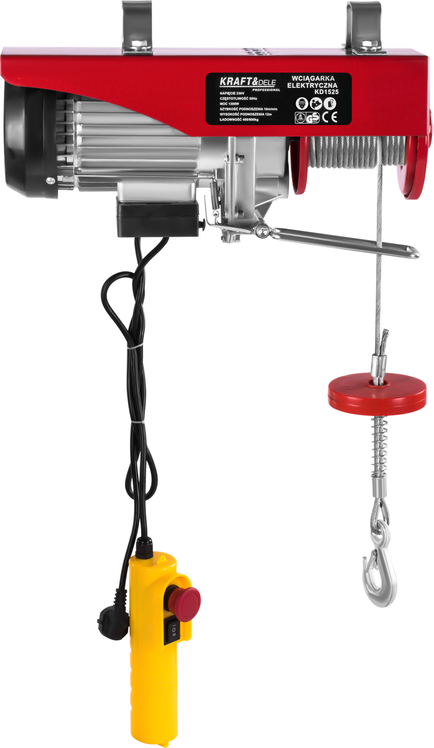 Elektrický lanový naviják 500 kg KD1525