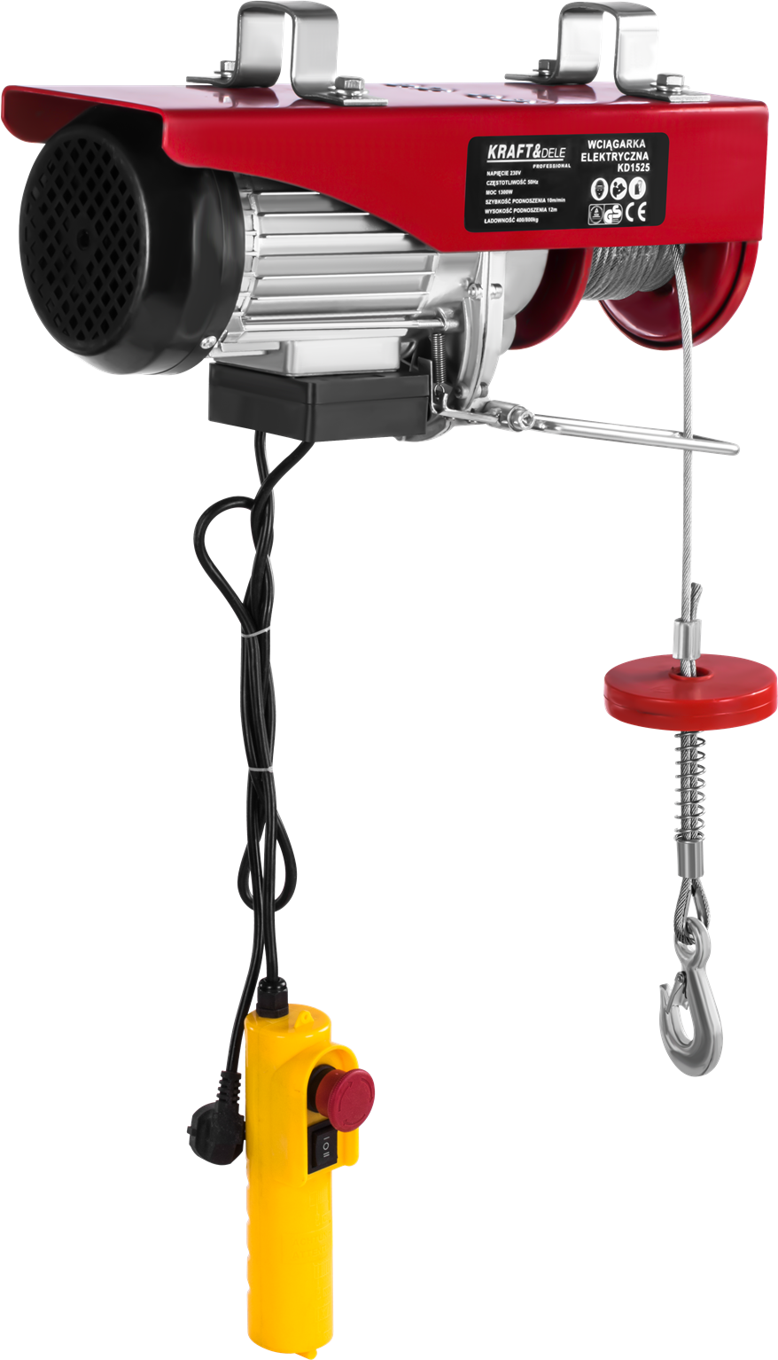 Elektrický lanový naviják 500 kg KD1525