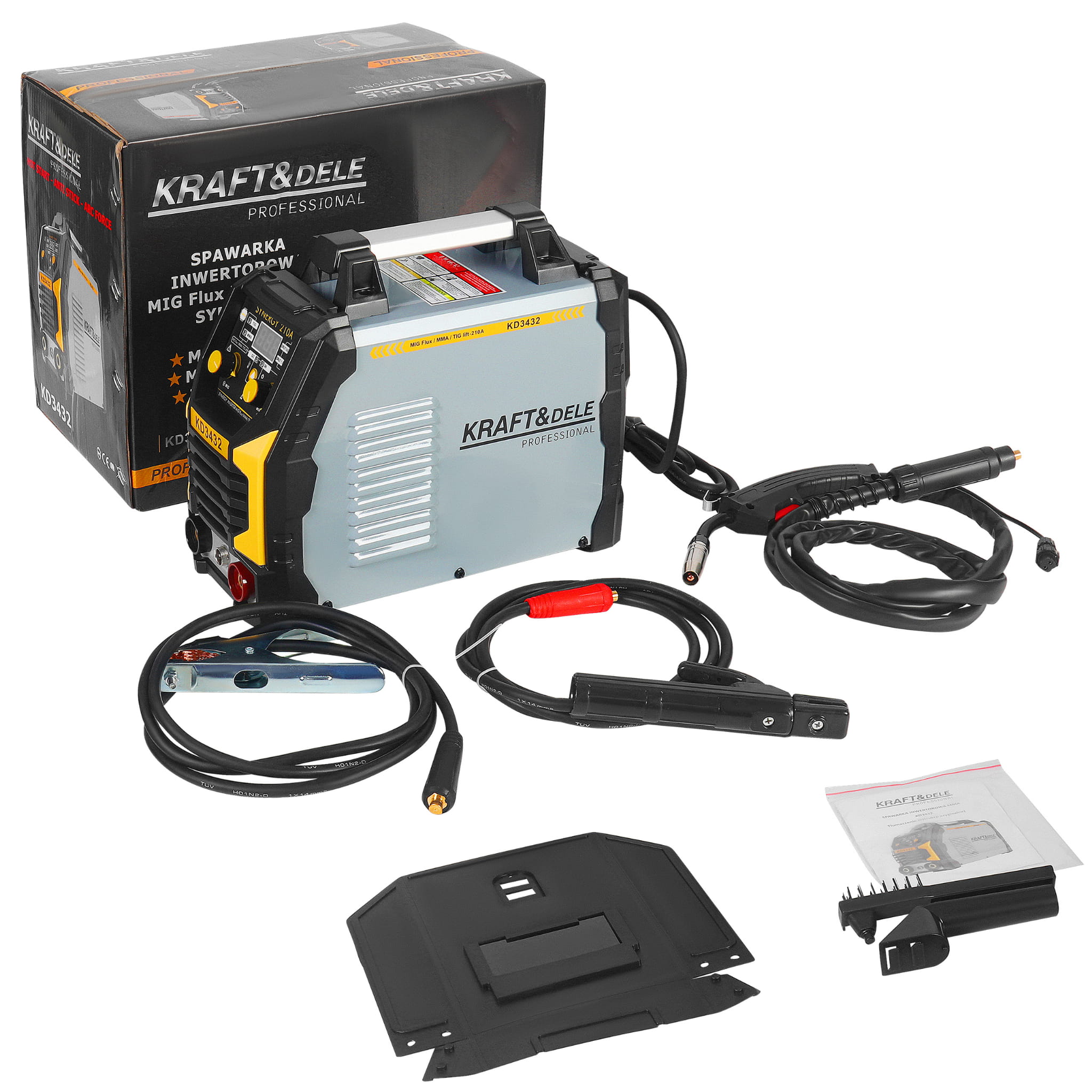 Invertorová svářečka MIG / Flux / MMA / TIG Lift KD3432