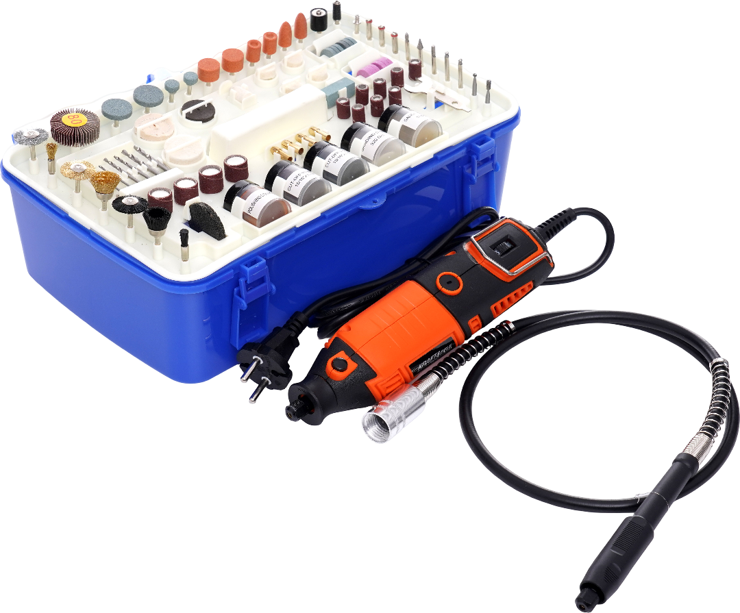 Mini bruska 270 W + příslušenství (218 ks) KD10751