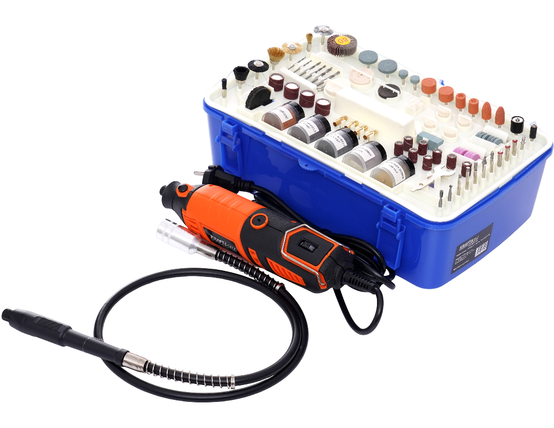 Mini bruska 270 W + příslušenství (218 ks) KD10751