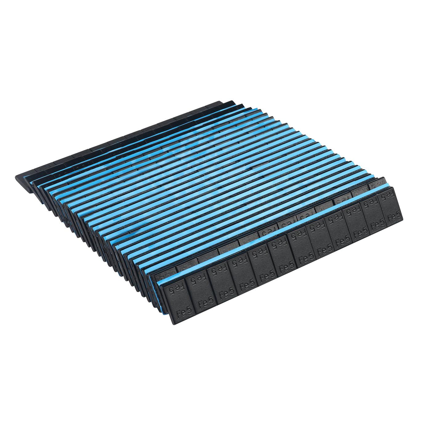 Závaží na lepené hliníkové ráfky, 12 × 5 g, 50 ks KD5905