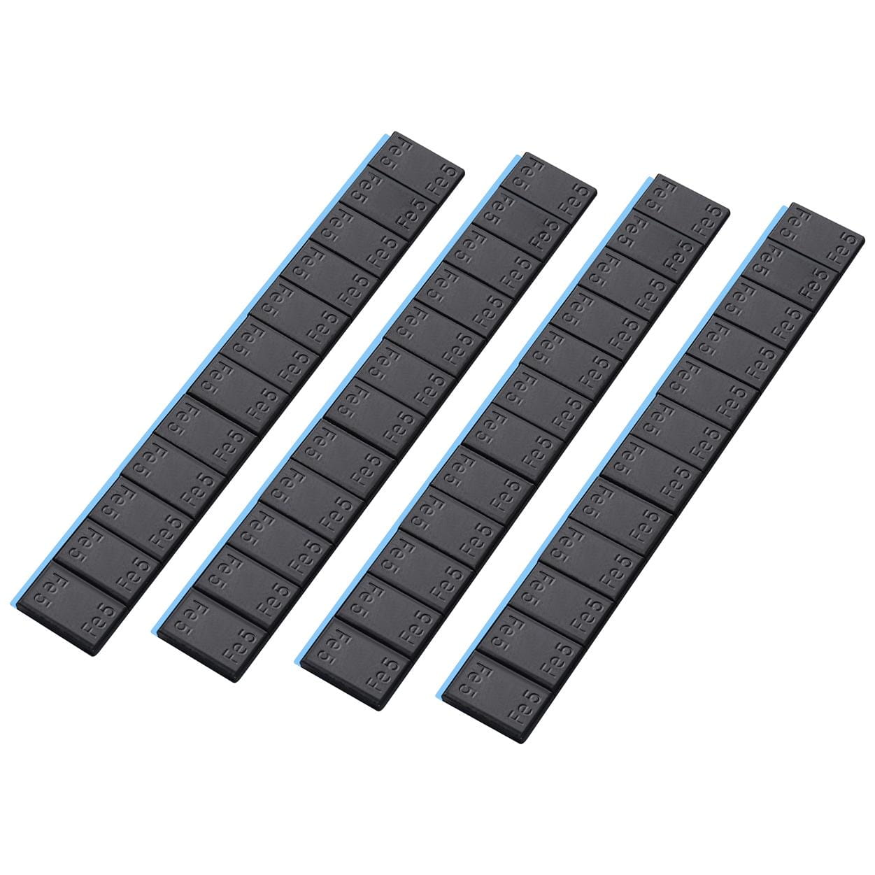Závaží na lepené hliníkové ráfky, 12 × 5 g, 50 ks KD5905