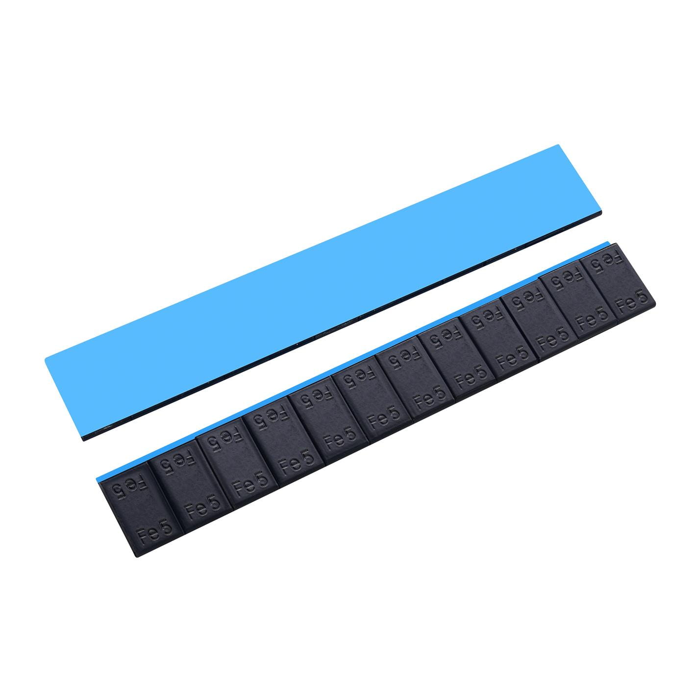 Závaží na lepené hliníkové ráfky, 12 × 5 g, 50 ks KD5905
