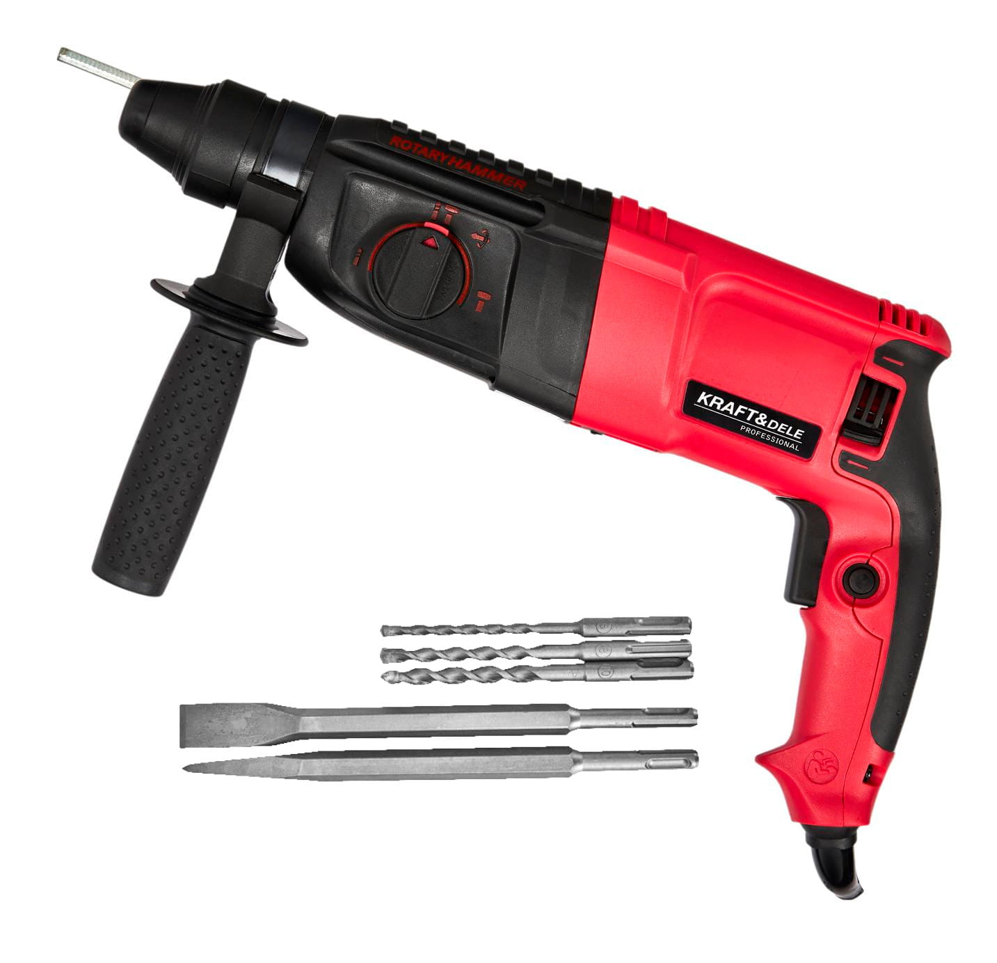 KRAFT&DELE Vrtací kladivo SDS-Plus 2600 W, 230 V KD1510