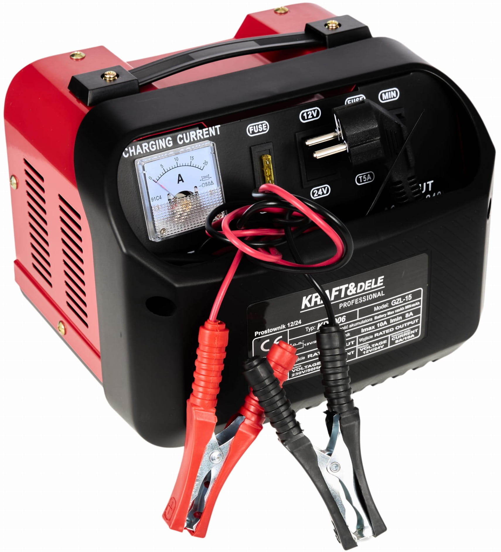 Autonabíječka 12 V, 24 V, 20 A, 200 Ah KD1907