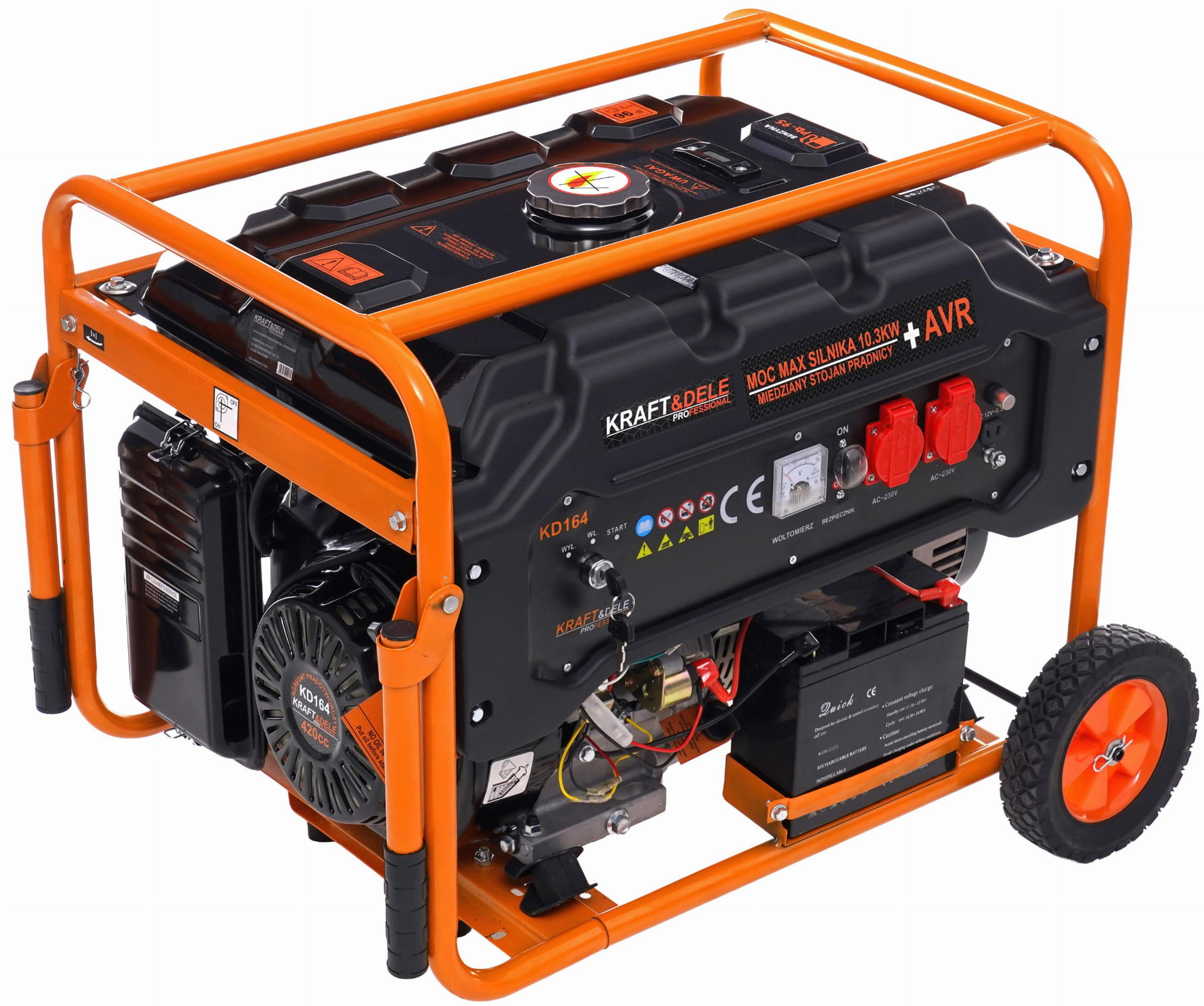 Generátor 5500 W, 12/230 V KD164