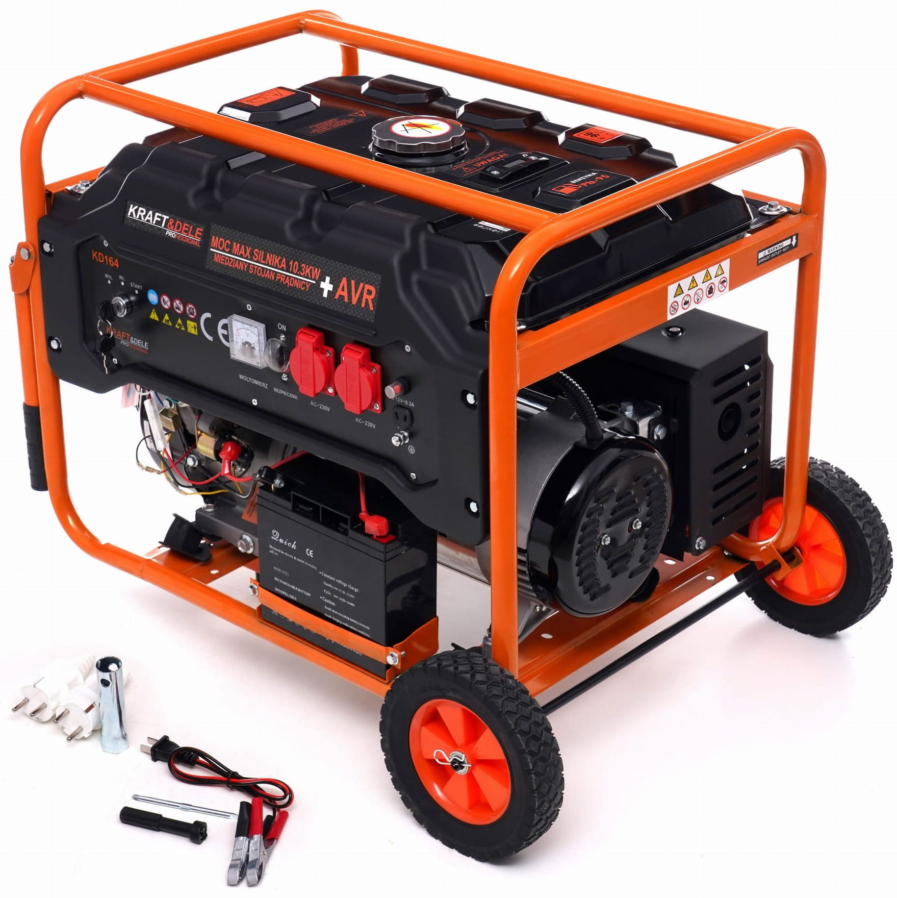 Generátor 5500 W, 12/230 V KD164
