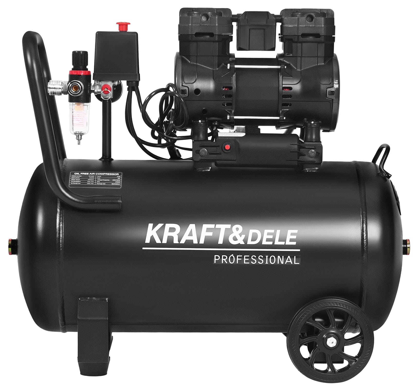 Bezolejový kompresor 50 l, 2500 W KD4082