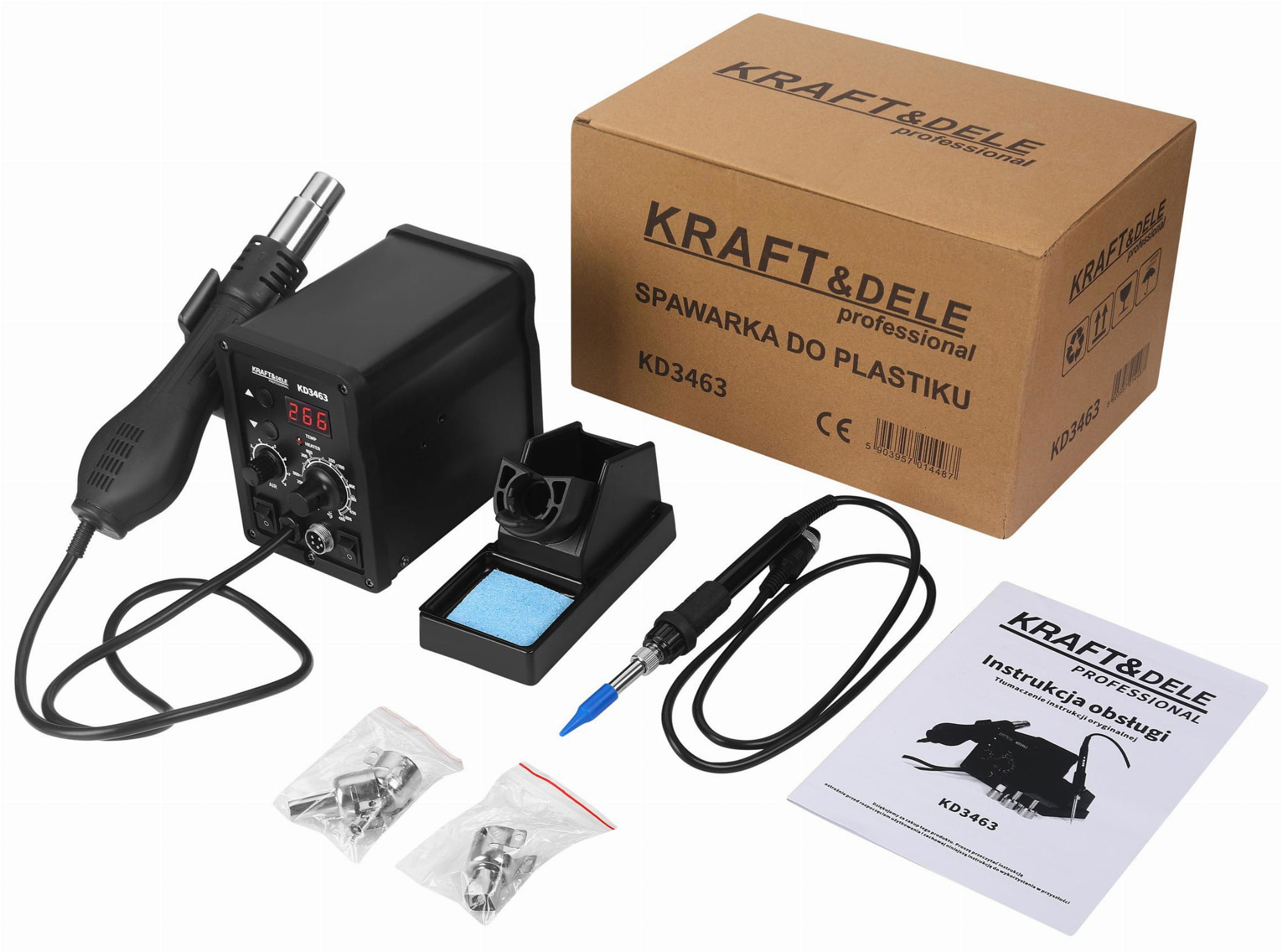 Svářečka na plasty / pájecí stanice KD3463