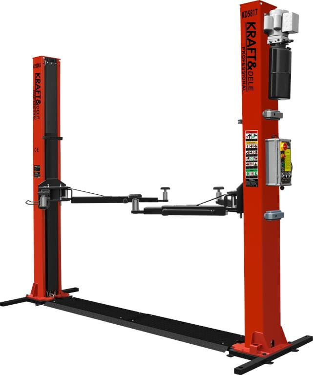 Dvousloupový zvedák 4,2t AUTOMAT 400 V, hydraulický 2,2 kW KD5817_5K