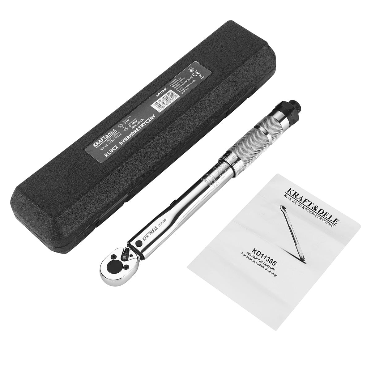 Momentový klíč 1/4", 25 Nm KD11385