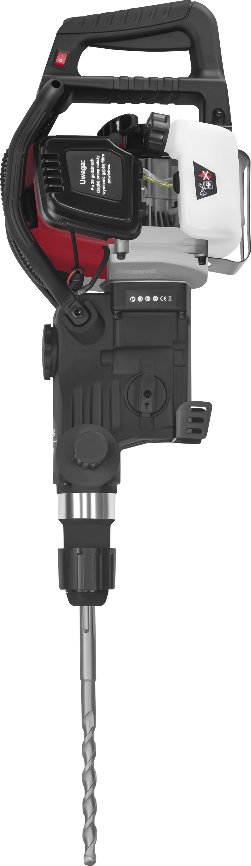Benzínové bourací kladivo SDS-MAX 6,7 HP KD3476
