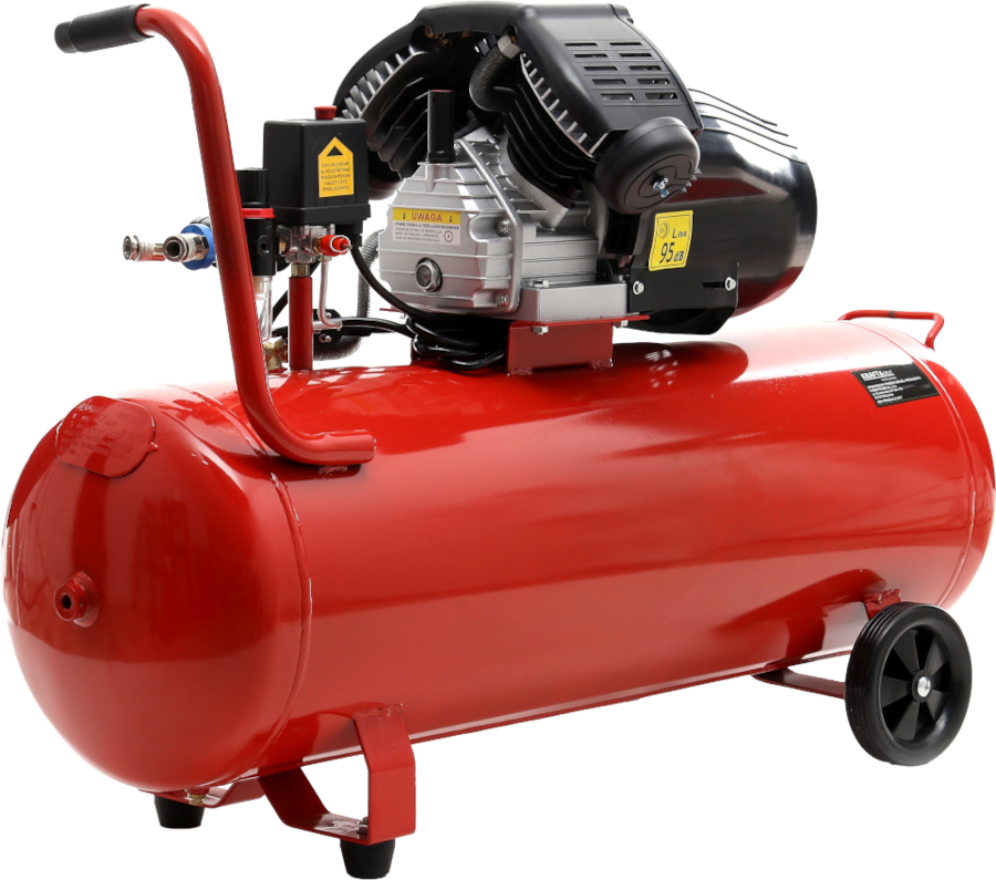 Olejový kompresor 100 l, 2 písty, 4,1 HP + odlučovač KD1480