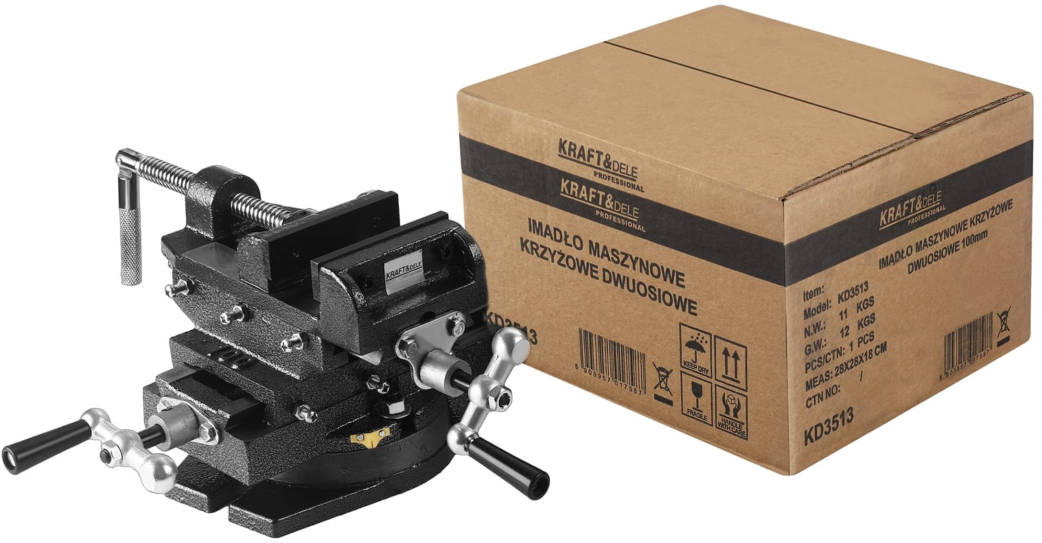 Stolní křížové svěrky 100 mm KD3513