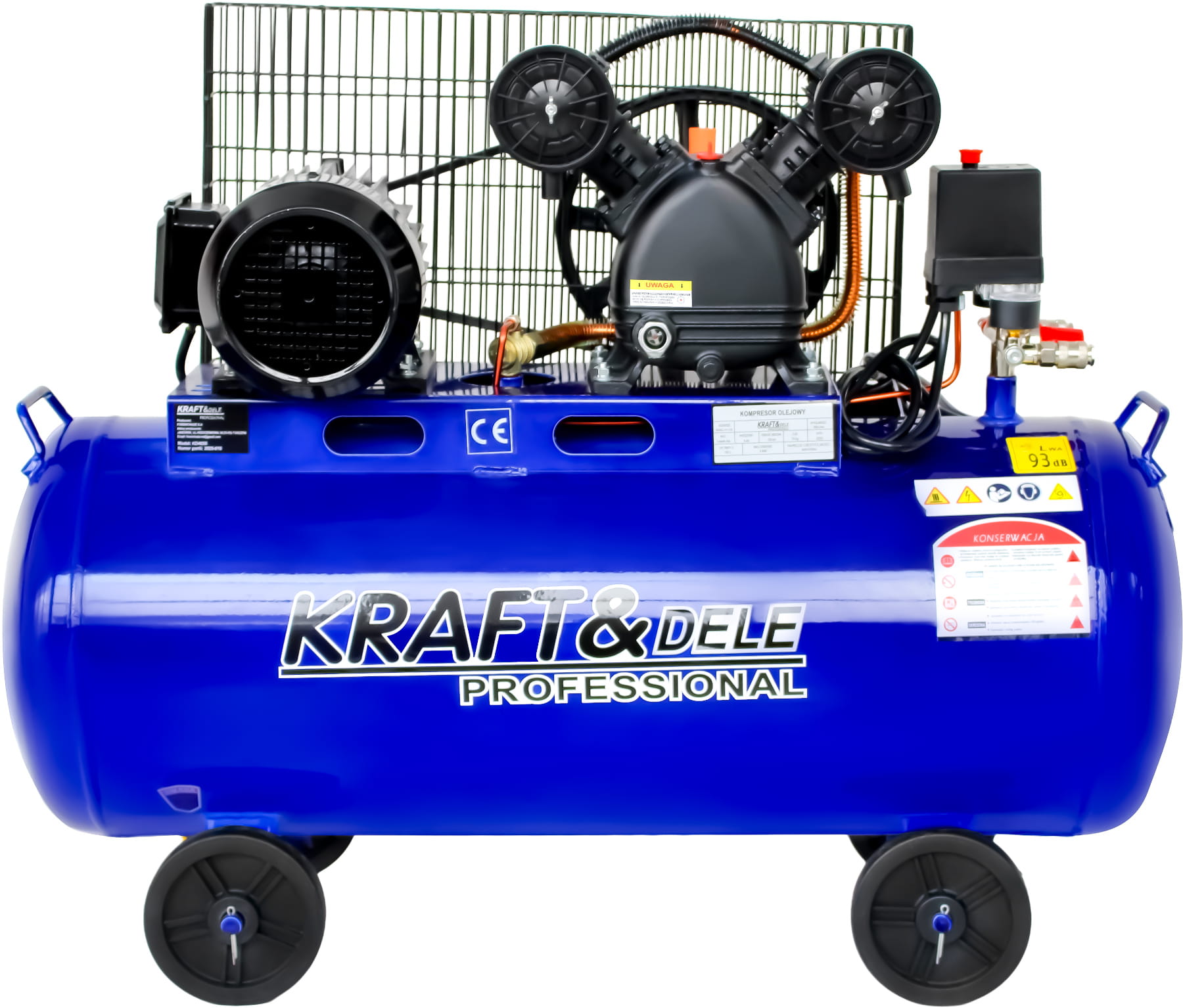 Olejový kompresor 100 l, 3,4 kW, 400 V KD4055