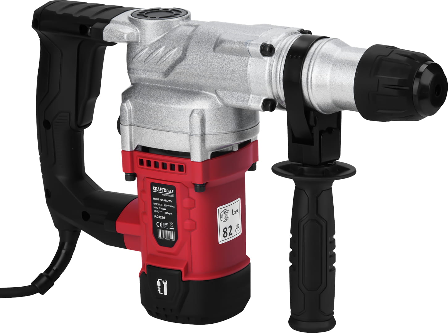 Vrtací kladivo SDS-Plus 2800 W KD3210