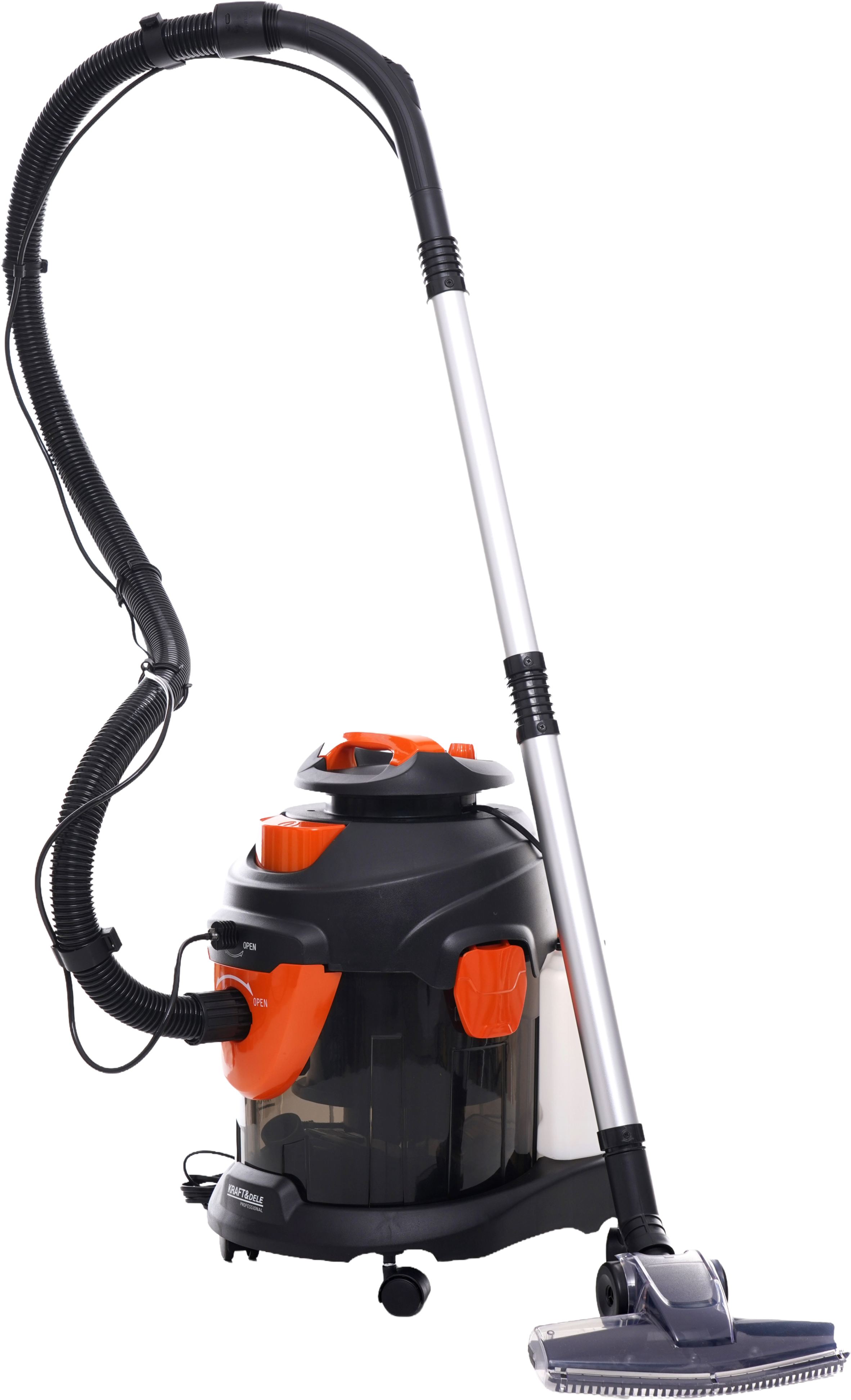 Průmyslový vysavač na suché i mokré vysávání, 1600 W KD482