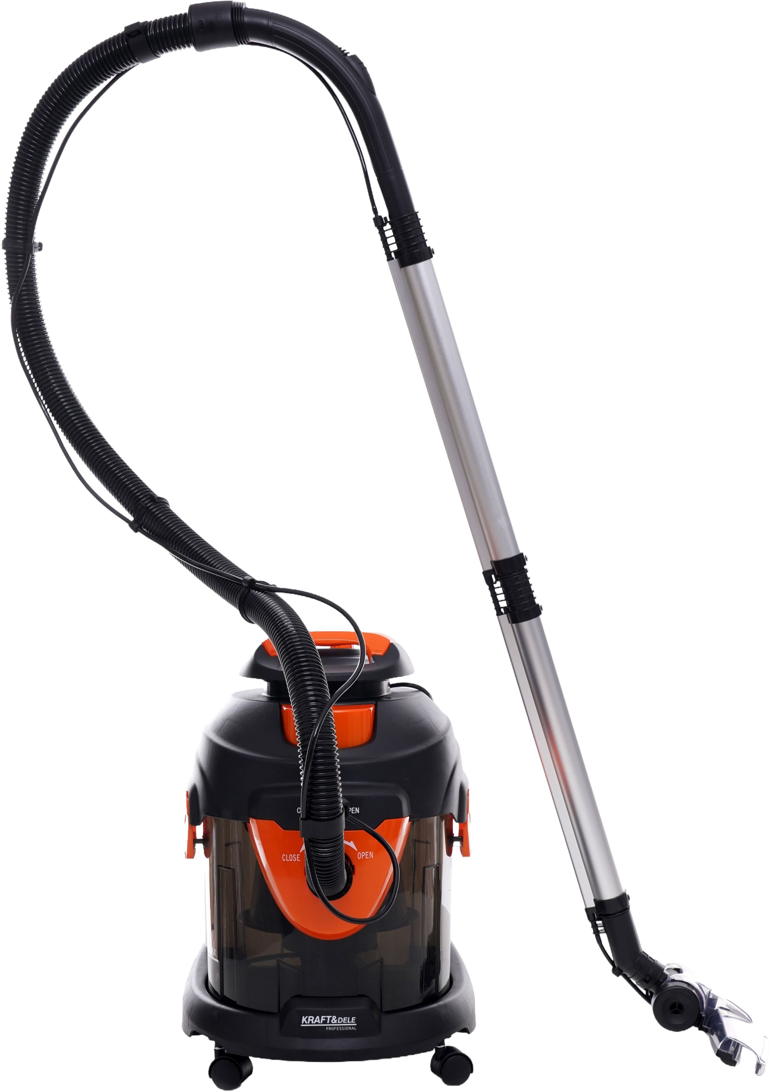 Průmyslový vysavač na suché i mokré vysávání, 1600 W KD482