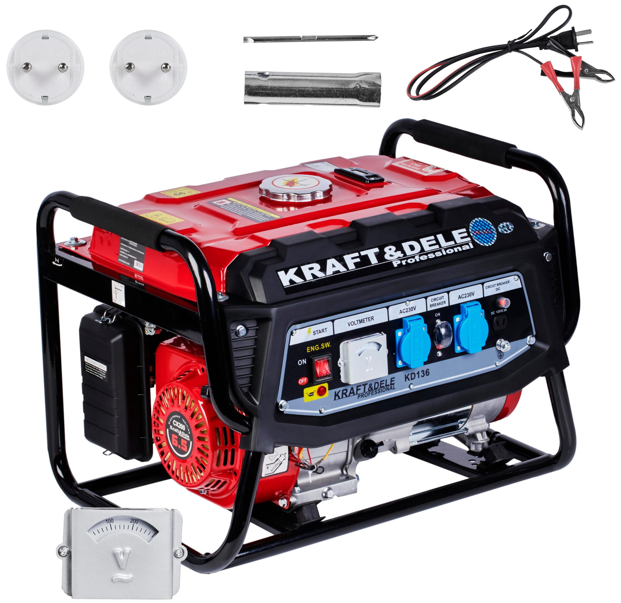 Generátor 3000 W, 12/230 V KD136