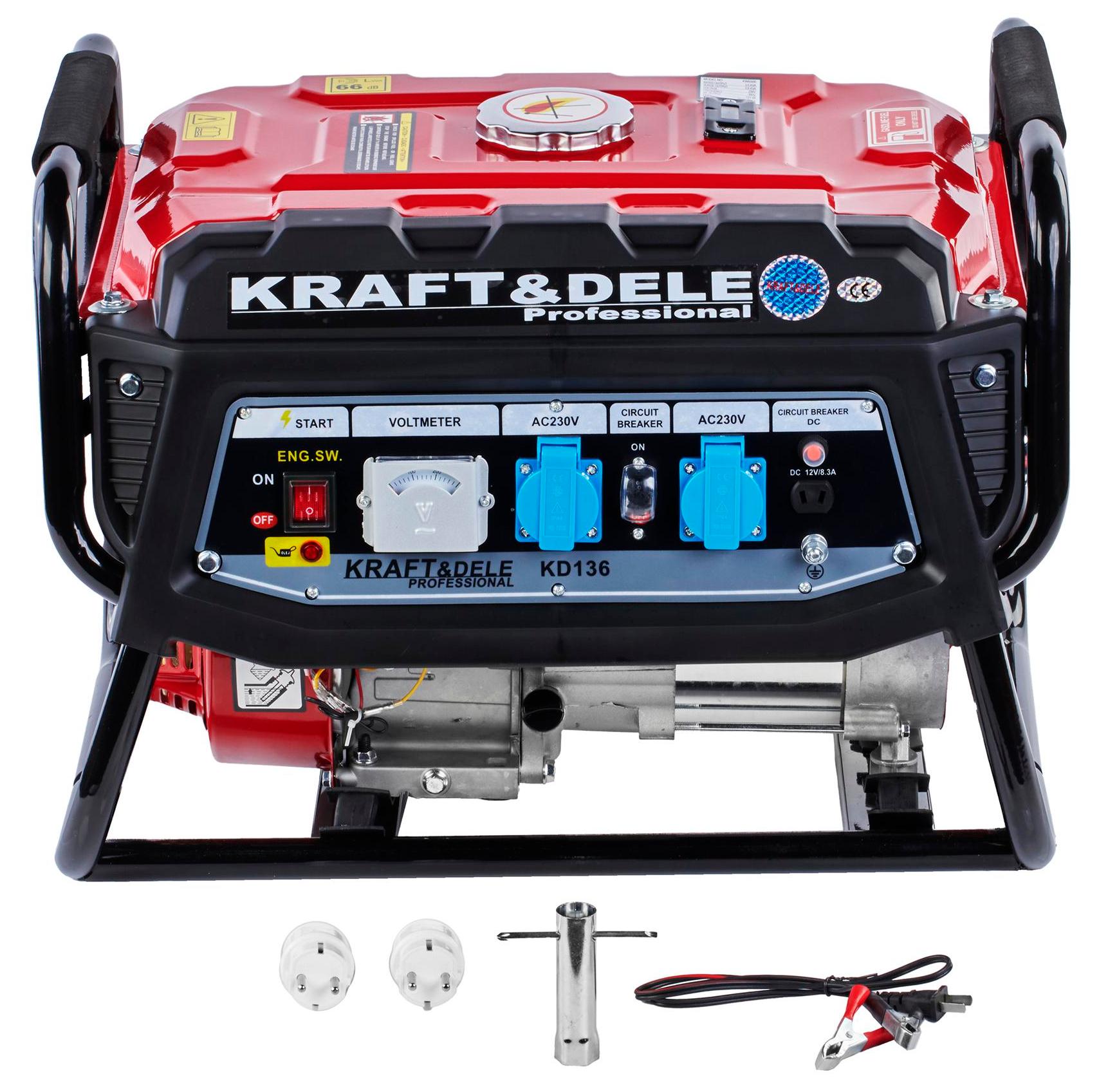 Generátor 3000 W, 12/230 V KD136