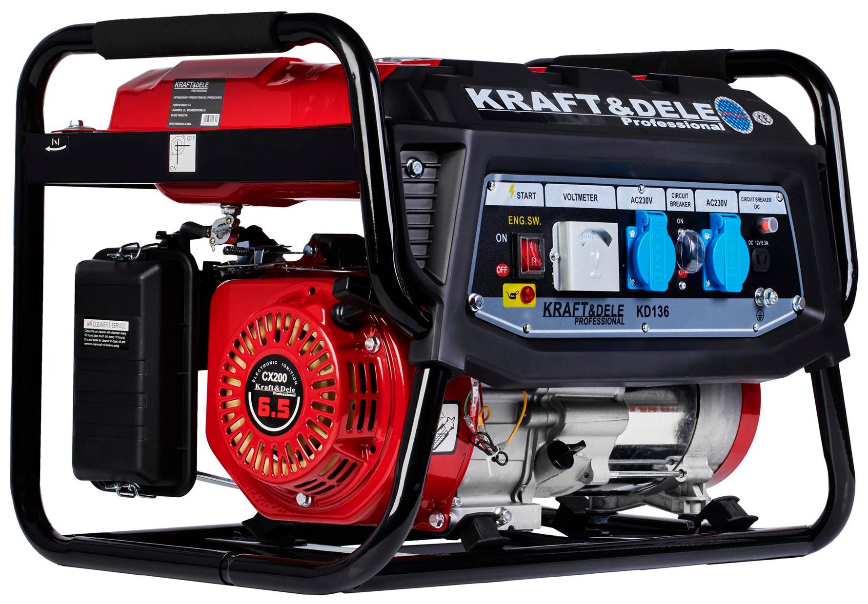 Generátor 3000 W, 12/230 V KD136